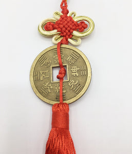 Good Feng Shui charm with Coin for Wealth and Success